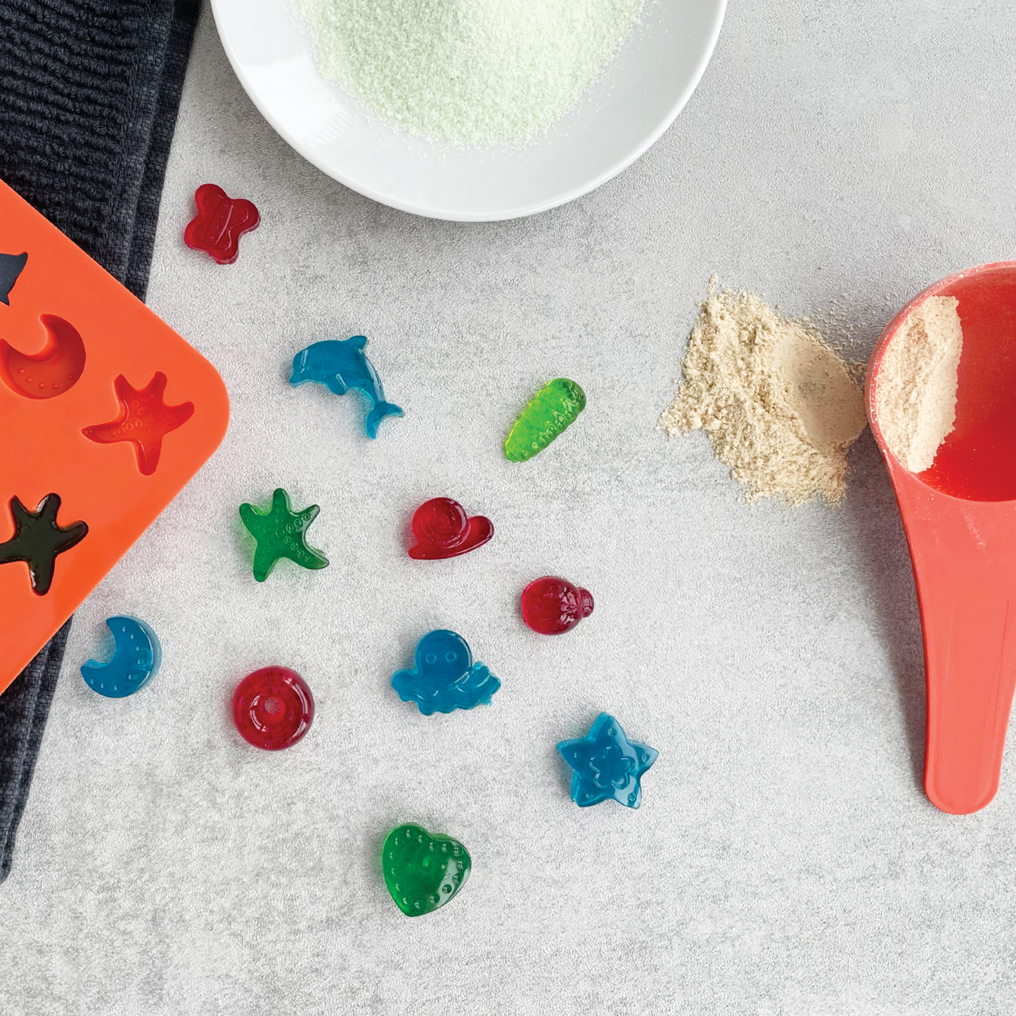 Silicone Gummy Molds with Droppers