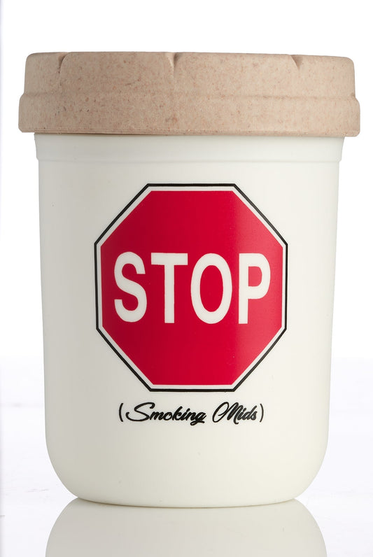 RE:STASH X Stop Smoking Mids 8oz Jar (+RE:VIDER, Boveda)