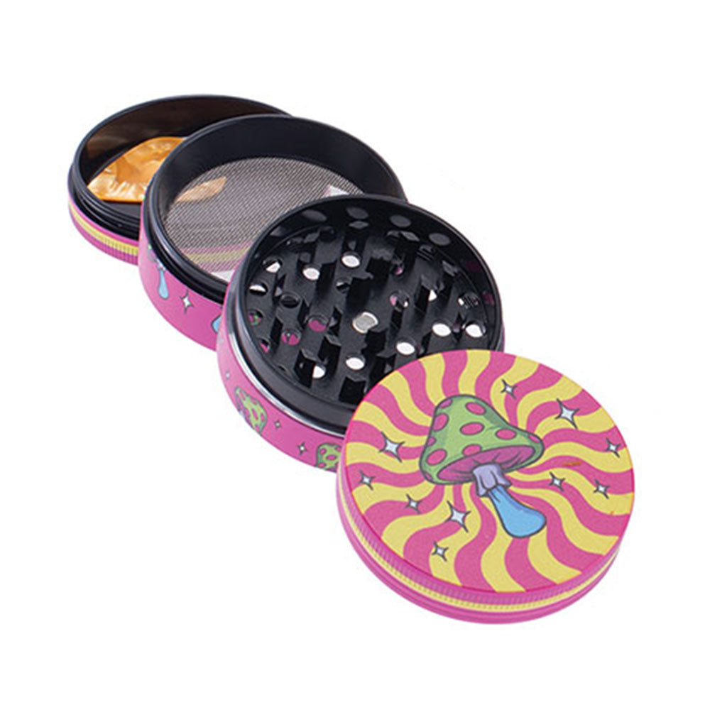 TRIPPY MUSHROOM WACKY GRINDER