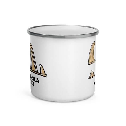 Fin Box Enamel Mug