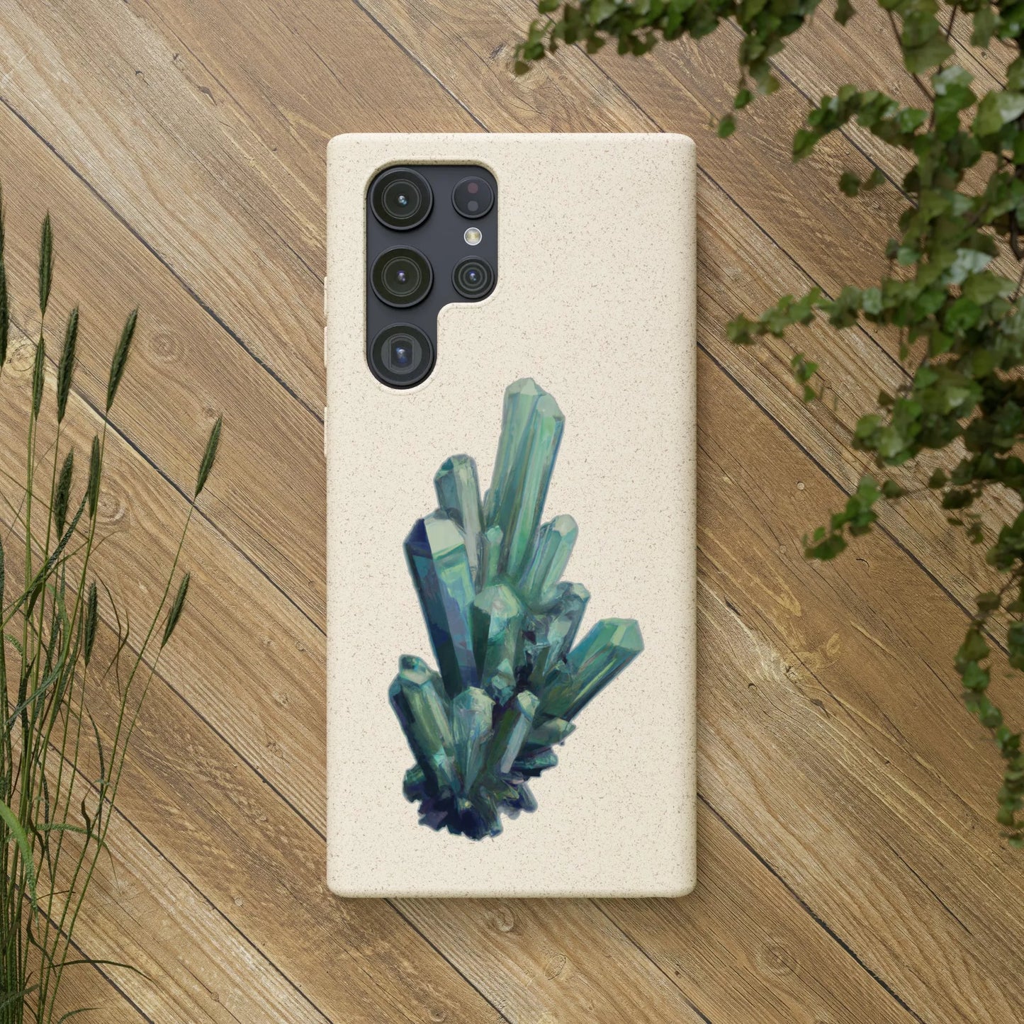 Tourmaline Crystal Eco-friendly Phone Case
