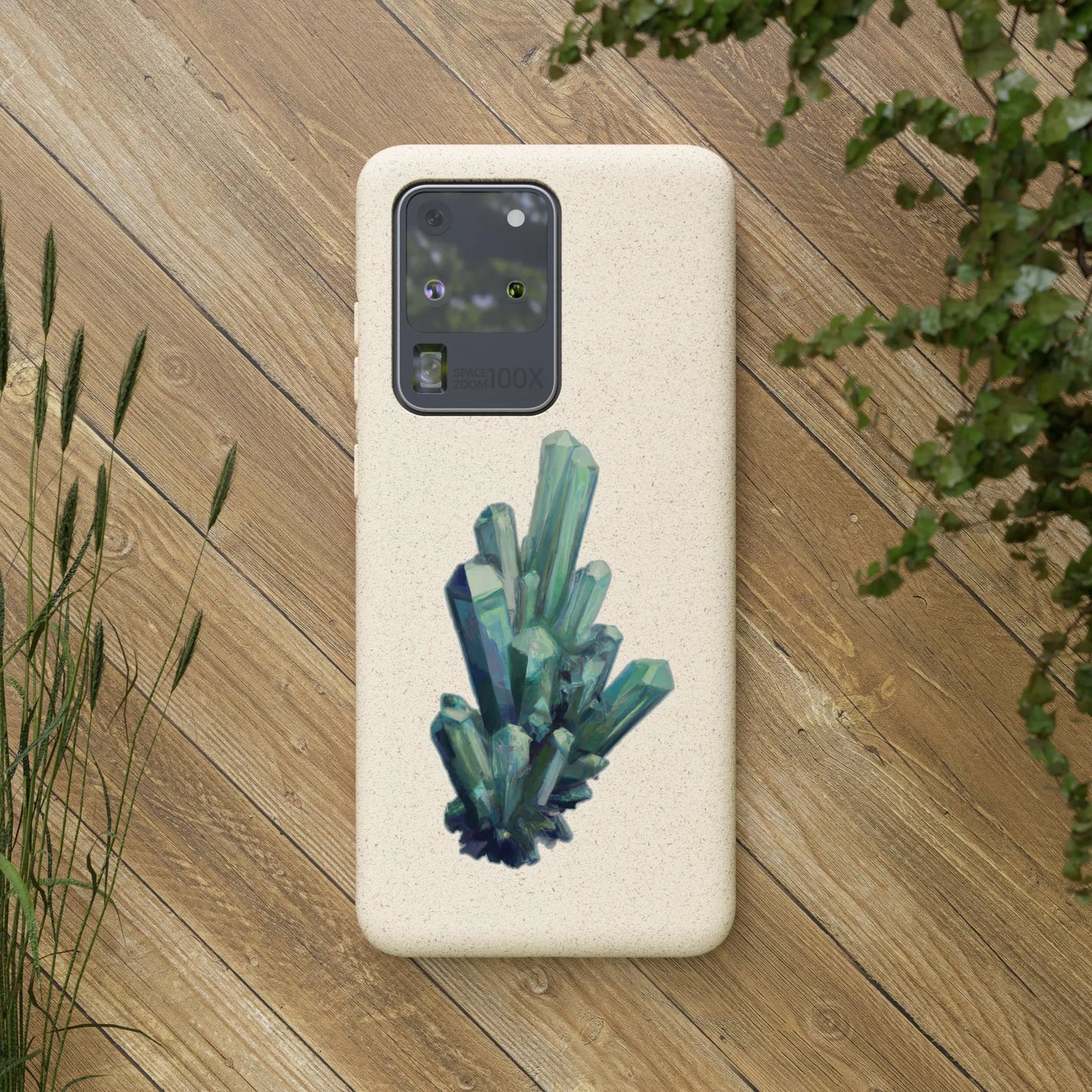 Tourmaline Crystal Eco-friendly Phone Case