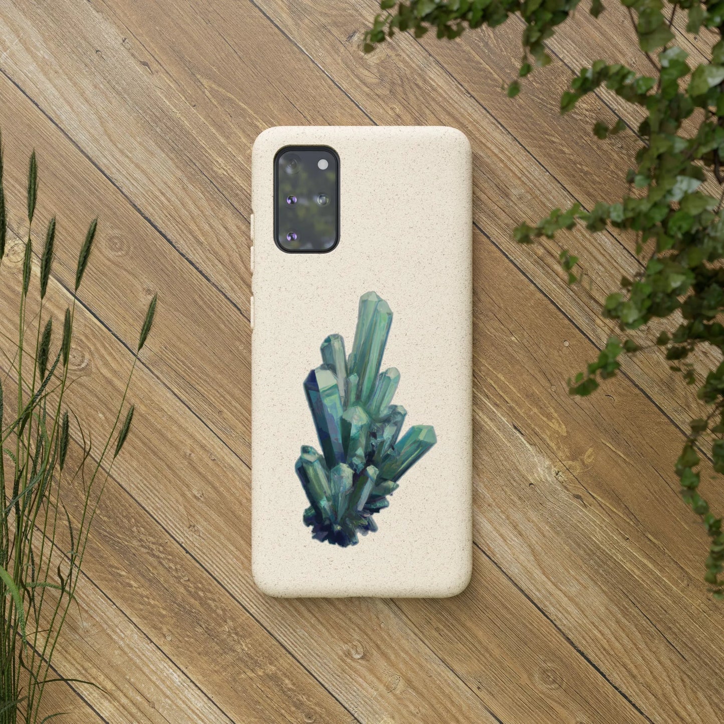 Tourmaline Crystal Eco-friendly Phone Case