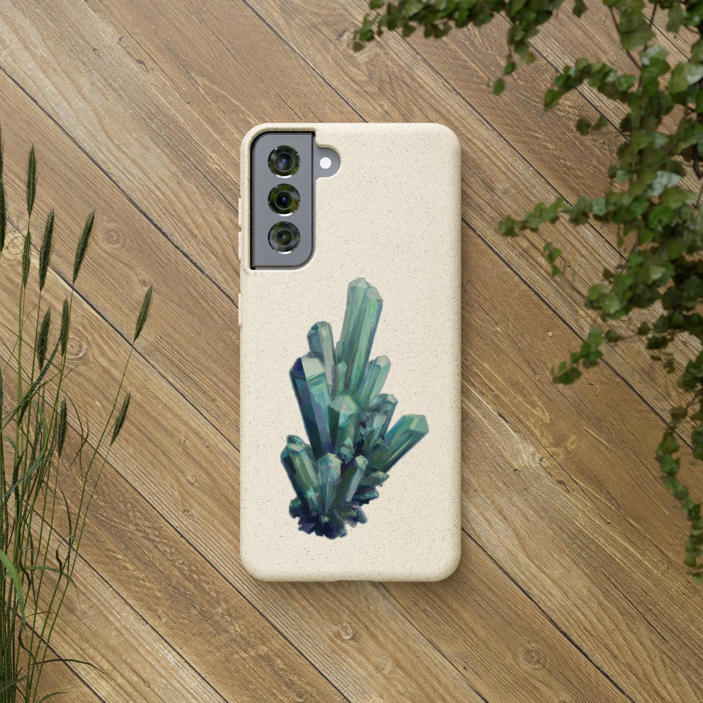 Tourmaline Crystal Eco-friendly Phone Case