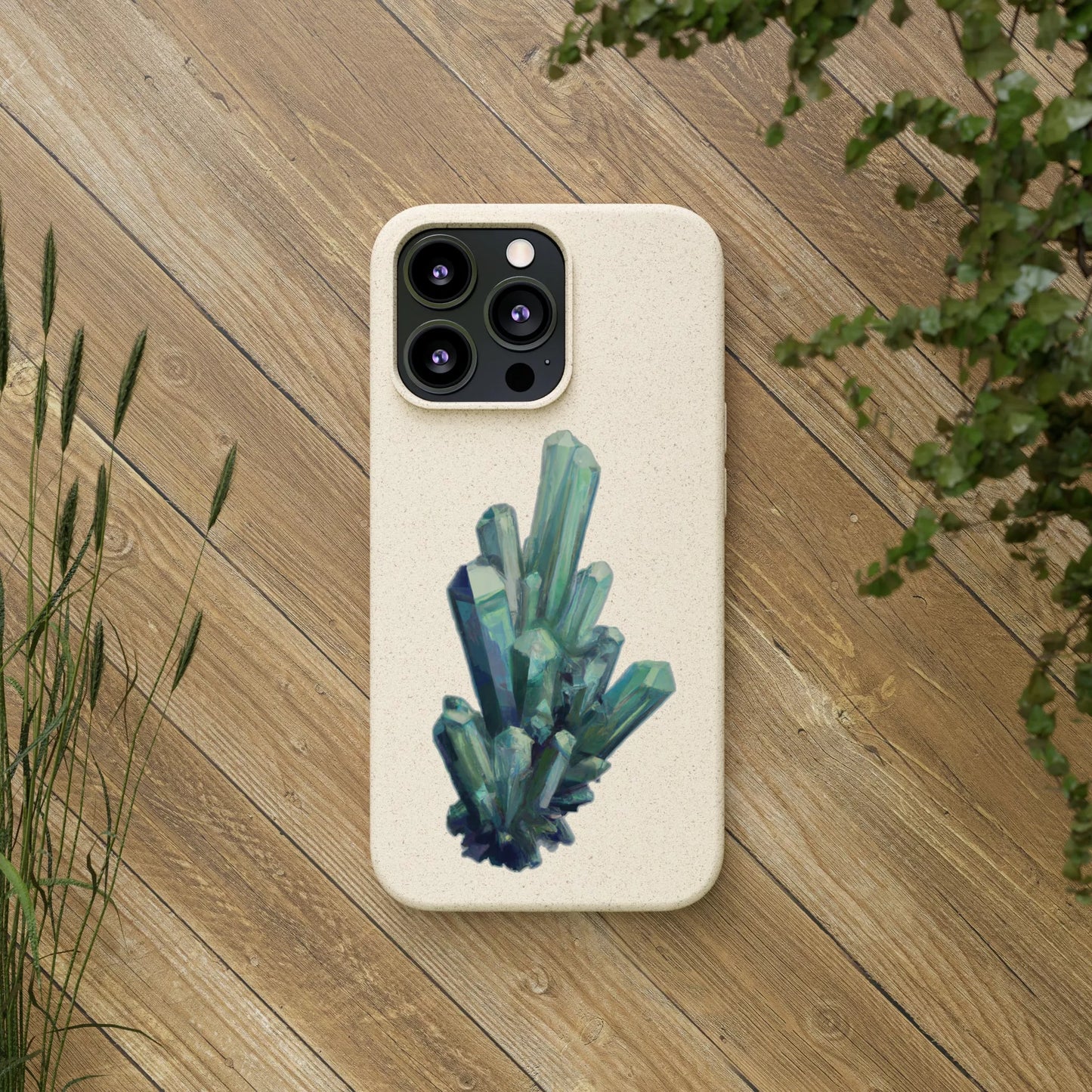 Tourmaline Crystal Eco-friendly Phone Case
