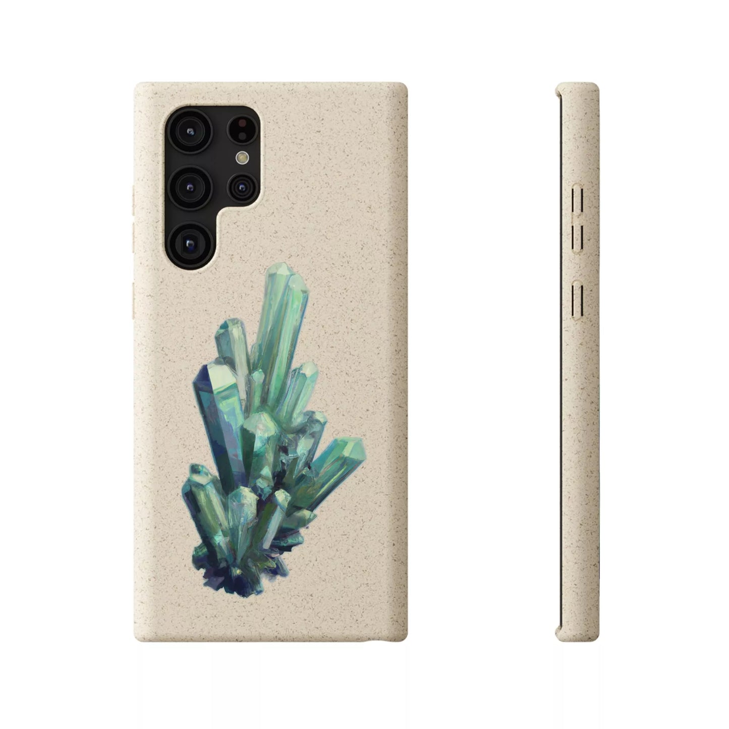 Tourmaline Crystal Eco-friendly Phone Case
