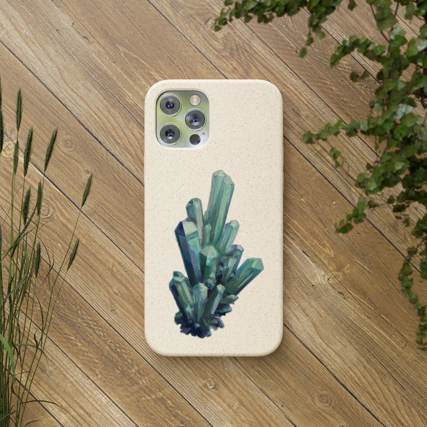 Tourmaline Crystal Eco-friendly Phone Case