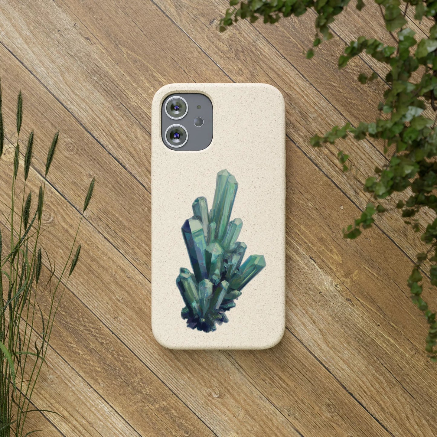 Tourmaline Crystal Eco-friendly Phone Case