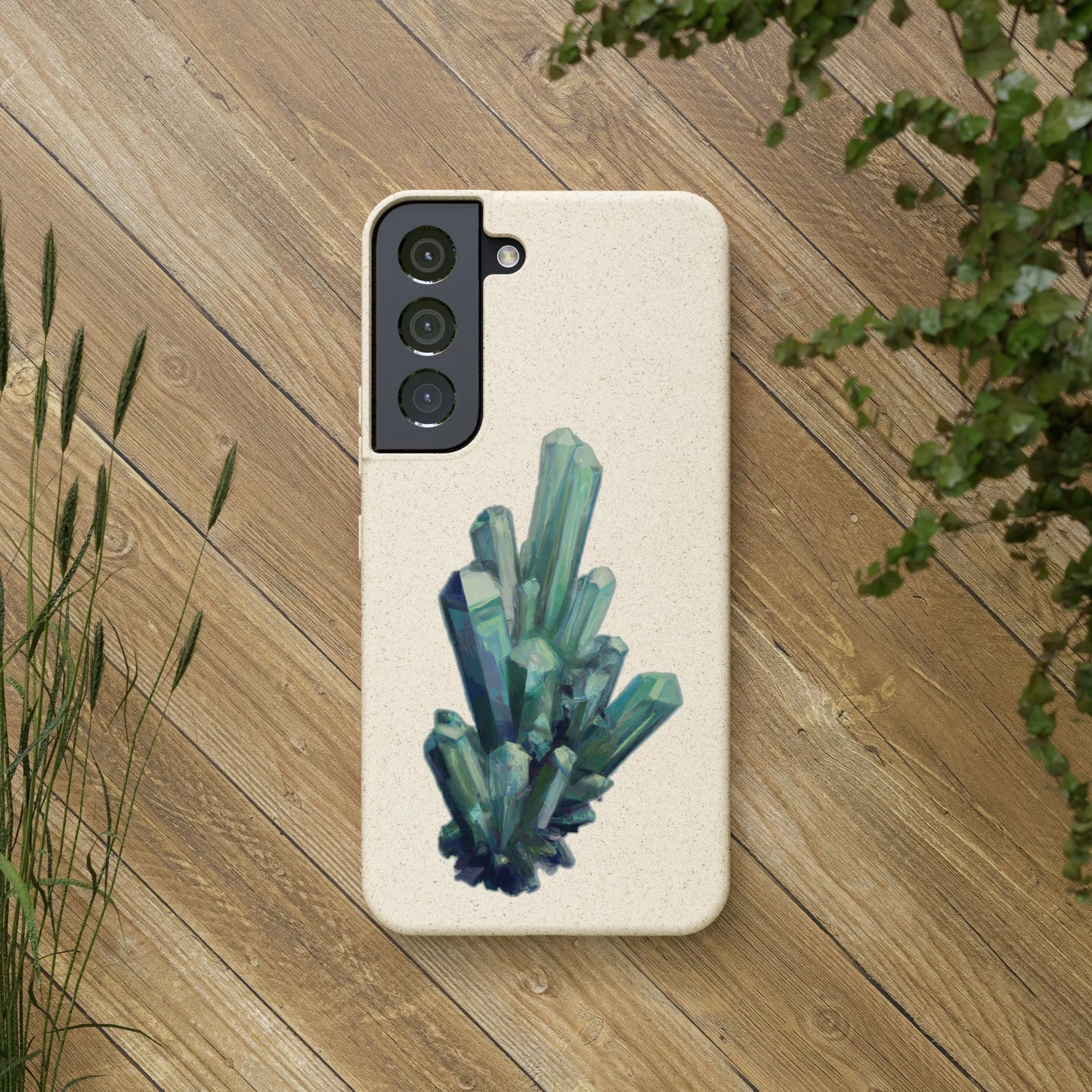 Tourmaline Crystal Eco-friendly Phone Case