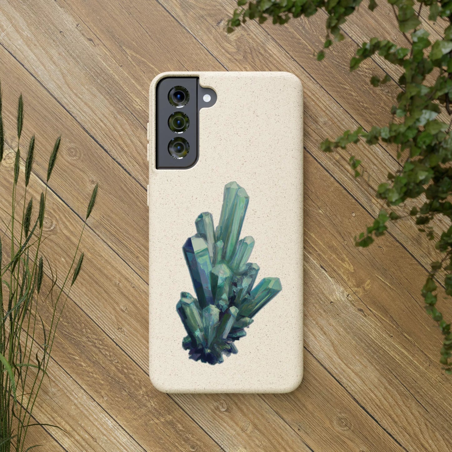 Tourmaline Crystal Eco-friendly Phone Case