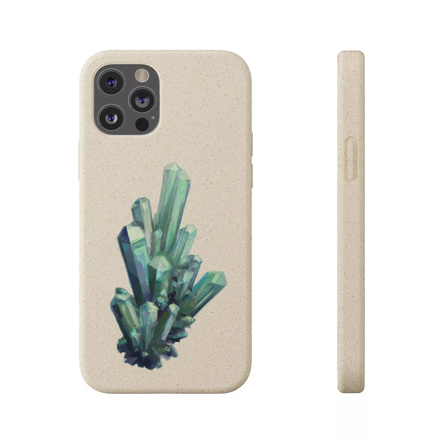 Tourmaline Crystal Eco-friendly Phone Case