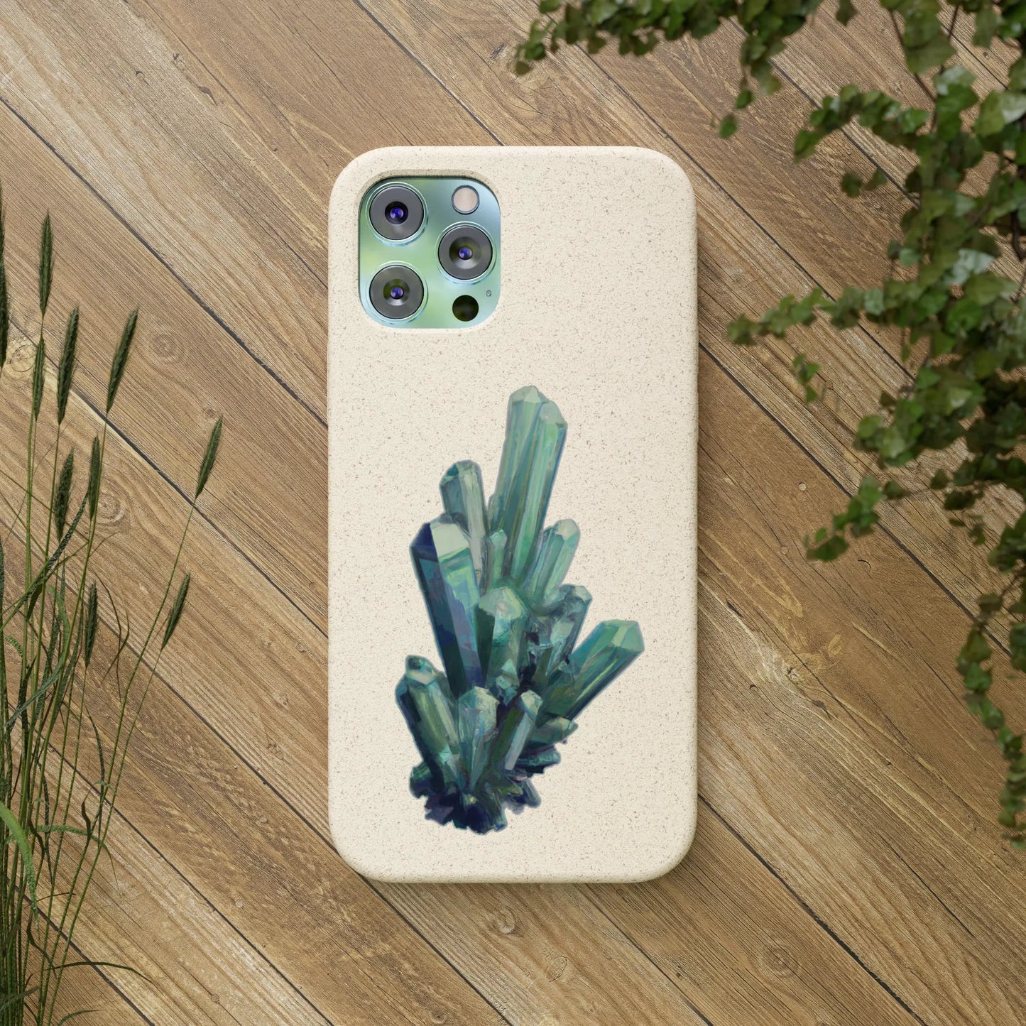 Tourmaline Crystal Eco-friendly Phone Case