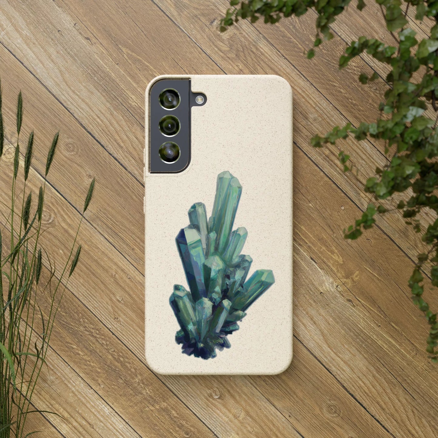 Tourmaline Crystal Eco-friendly Phone Case