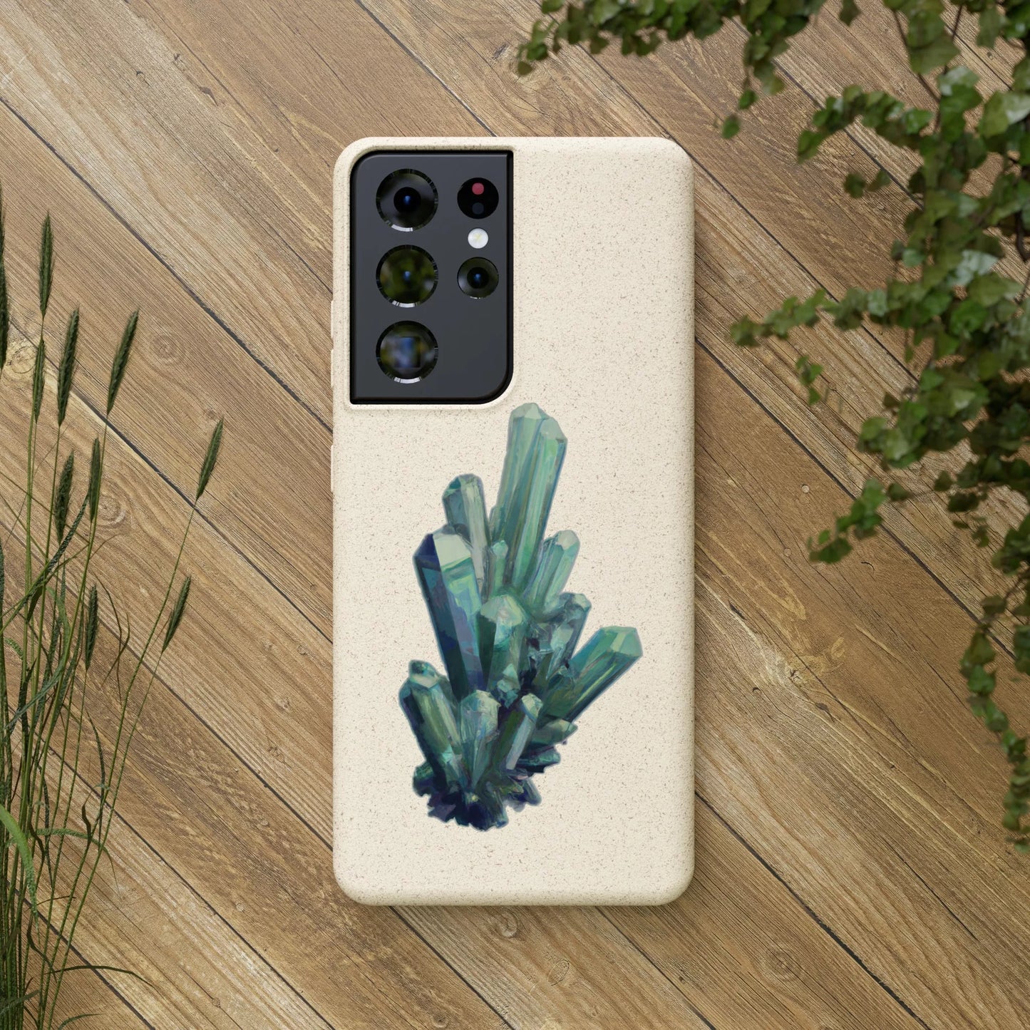Tourmaline Crystal Eco-friendly Phone Case