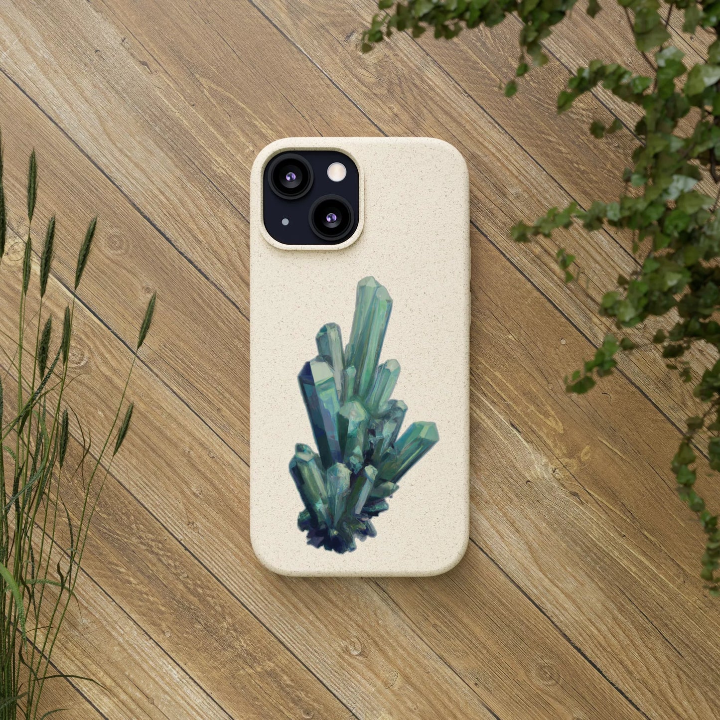 Tourmaline Crystal Eco-friendly Phone Case