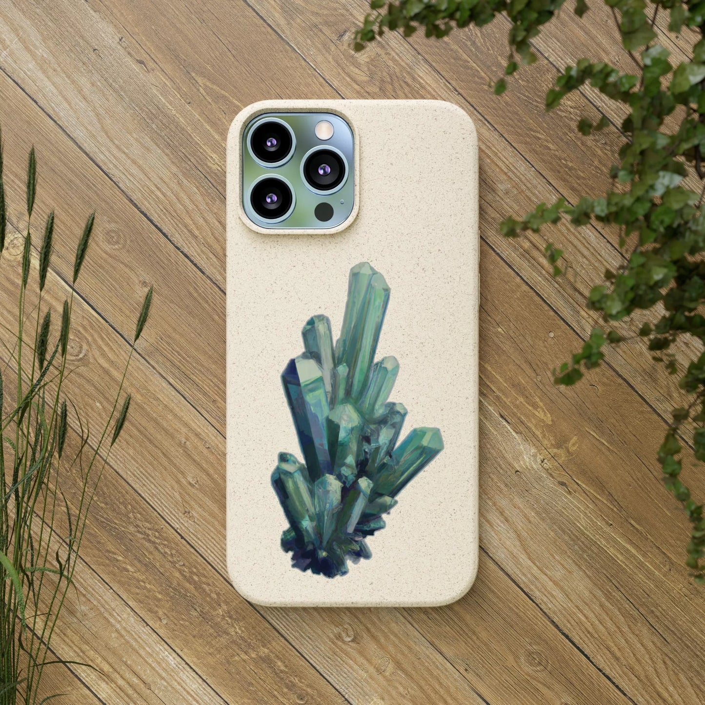 Tourmaline Crystal Eco-friendly Phone Case
