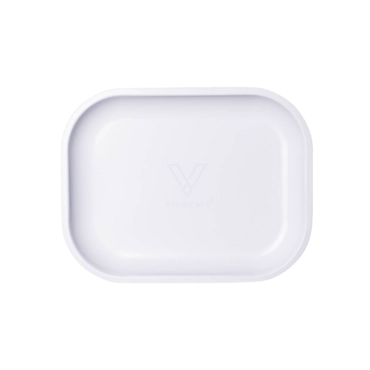 V Class White Metal Rollin' Tray