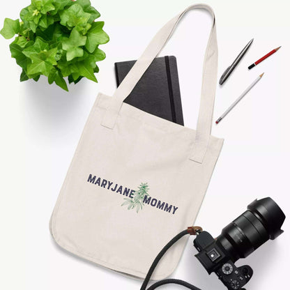 Organic Canvas Tote Bag, MaryJane Mommy