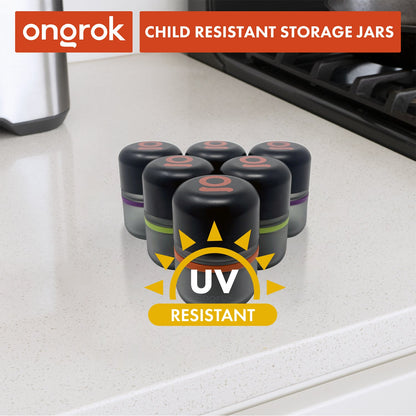 80ml Child Resistant Jar | 6 Pack