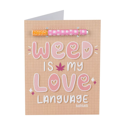 KushKards One Hitter Greeting Card