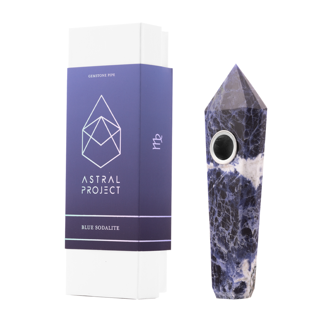 Astral Project Gemstone Pipe