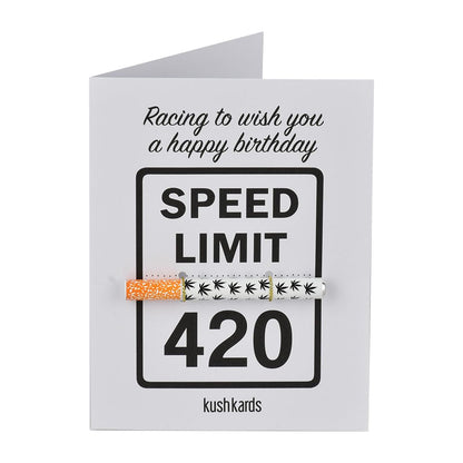 KushKards One Hitter Greeting Card