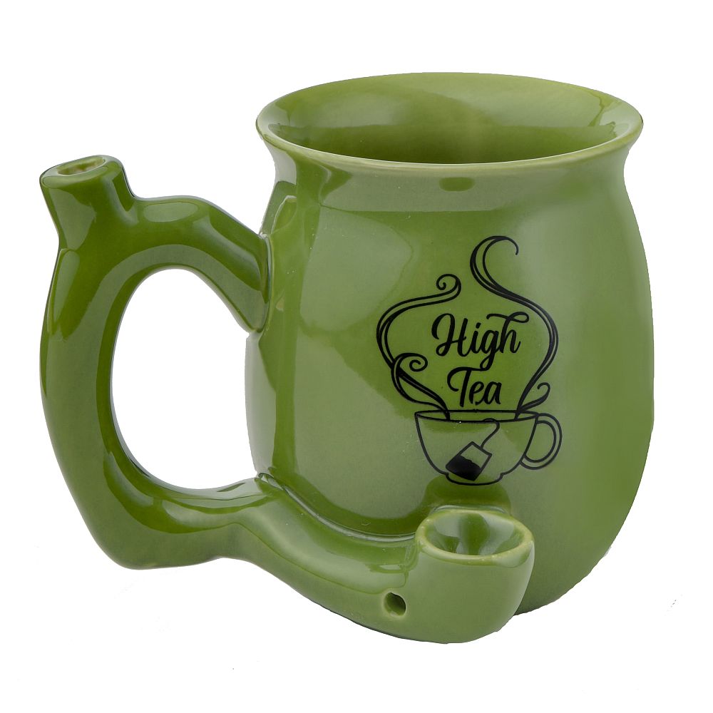 High Green Tea Mug Pipe