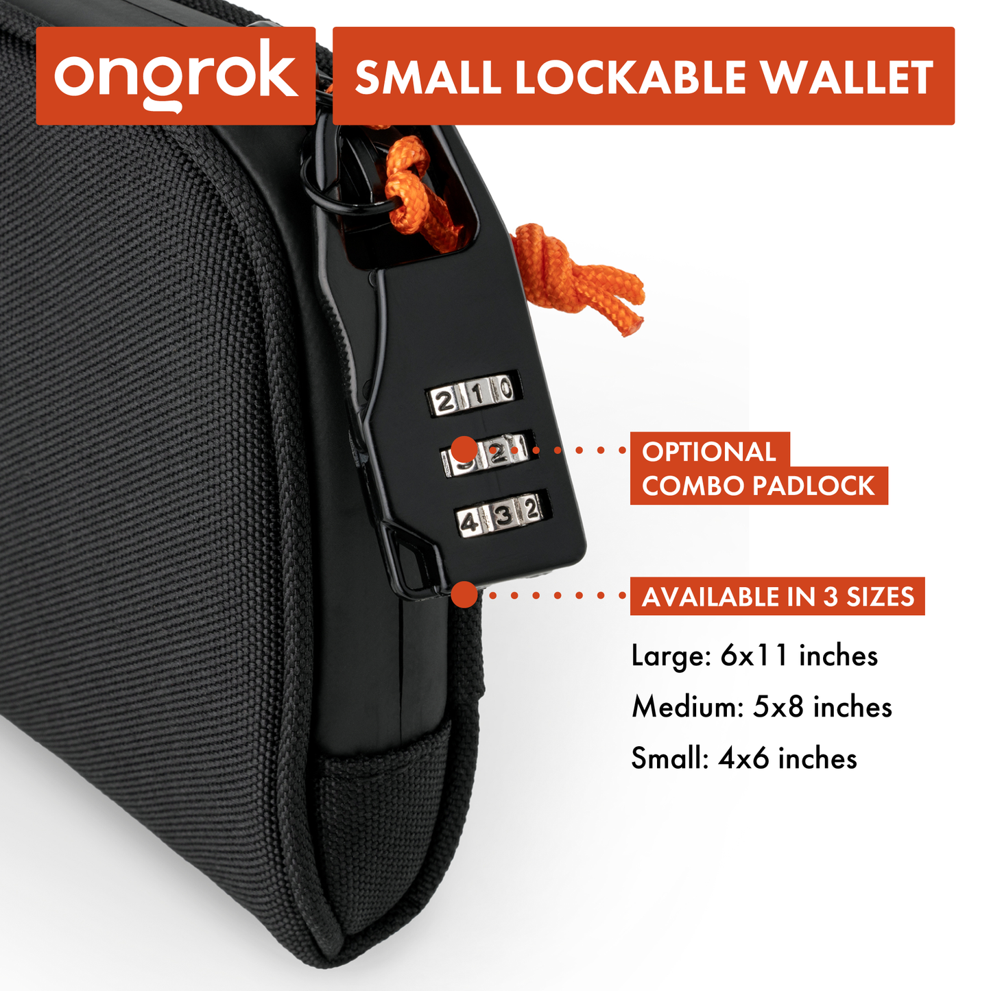 Carbon-lined Wallets with Combination Lock V 2.0