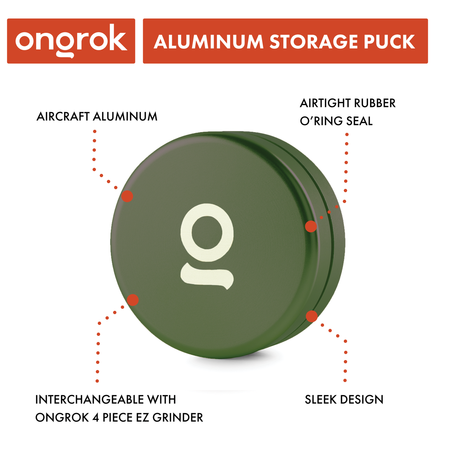 Aluminum Storage Puck