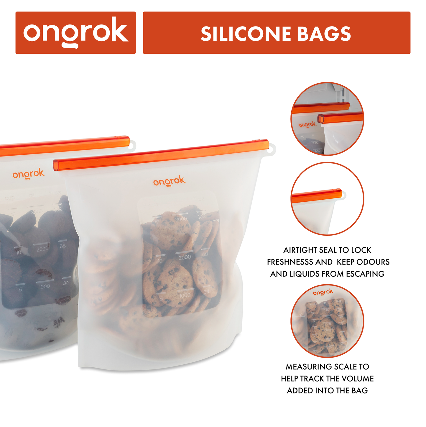 Silicone Oven & Storage Bags