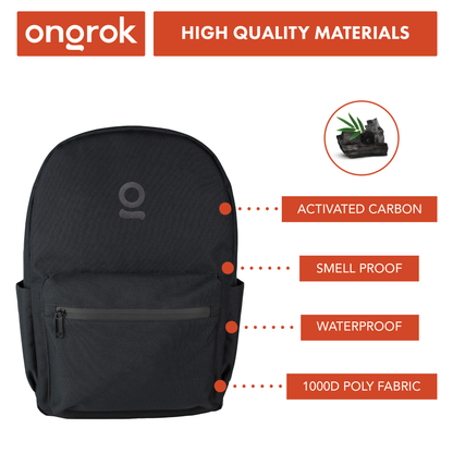 Carbon-lined Smell-Proof Backpack