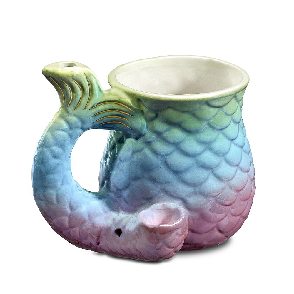 Mermaid Tail Mug Pipe