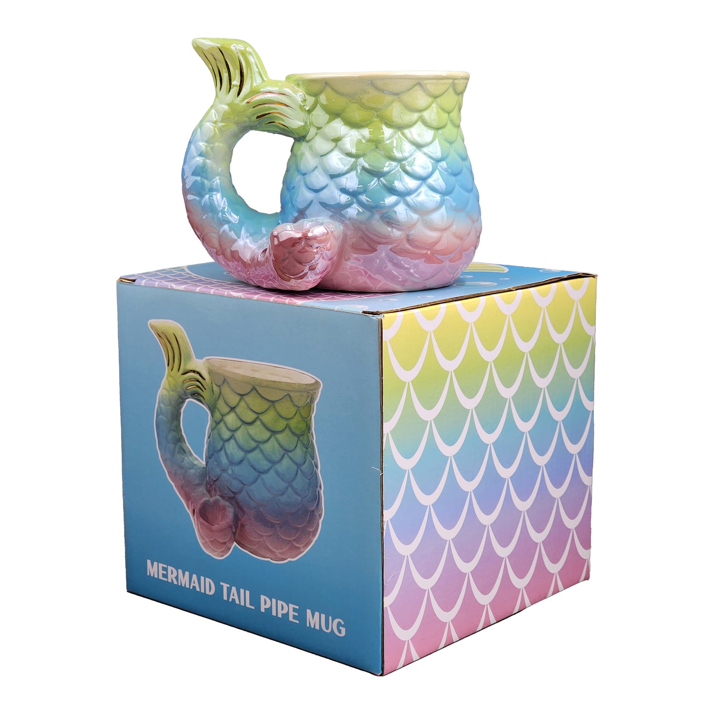 Mermaid Tail Mug Pipe