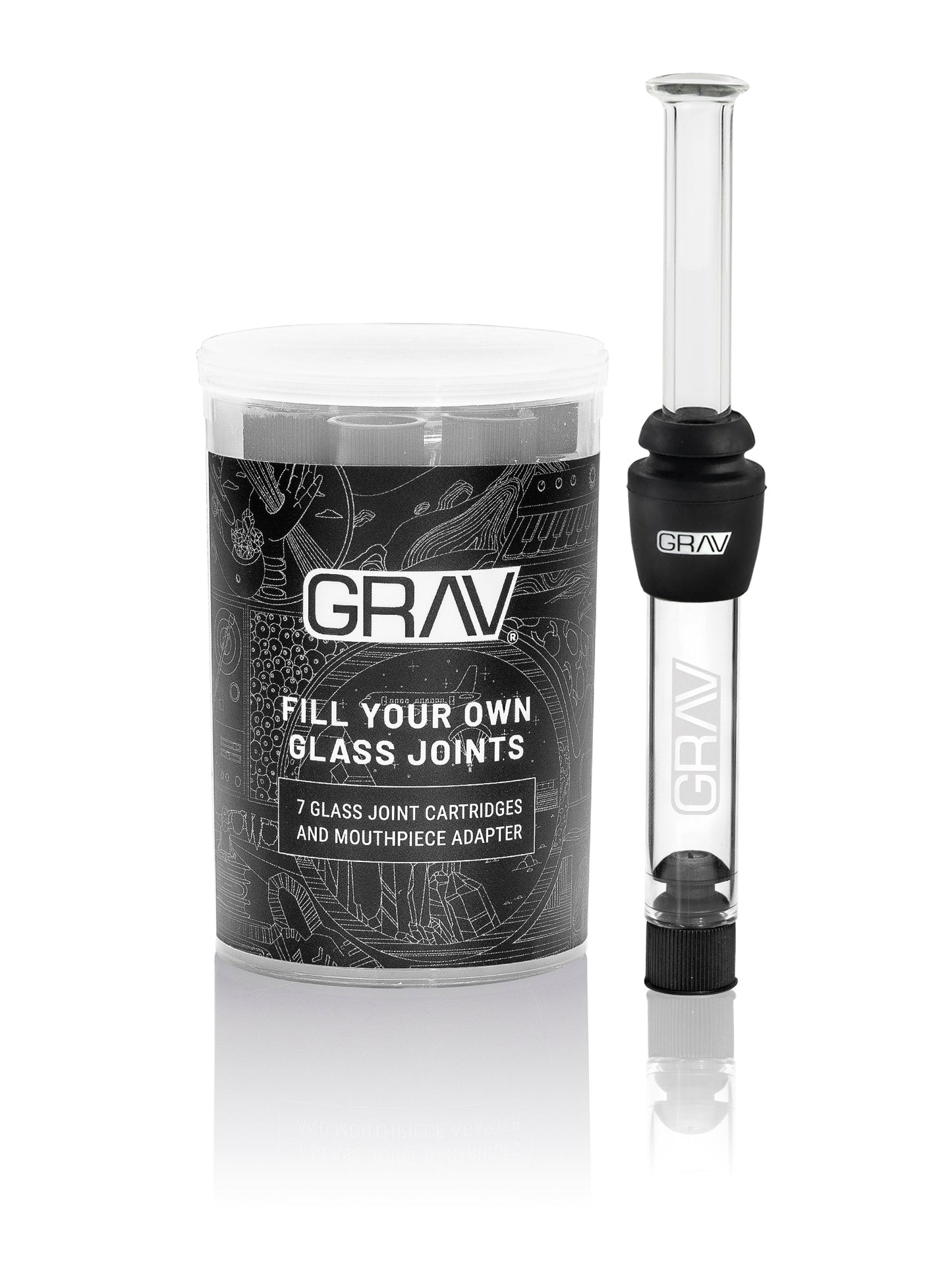 Fill-Your-Own Glass Joints 7-Pack