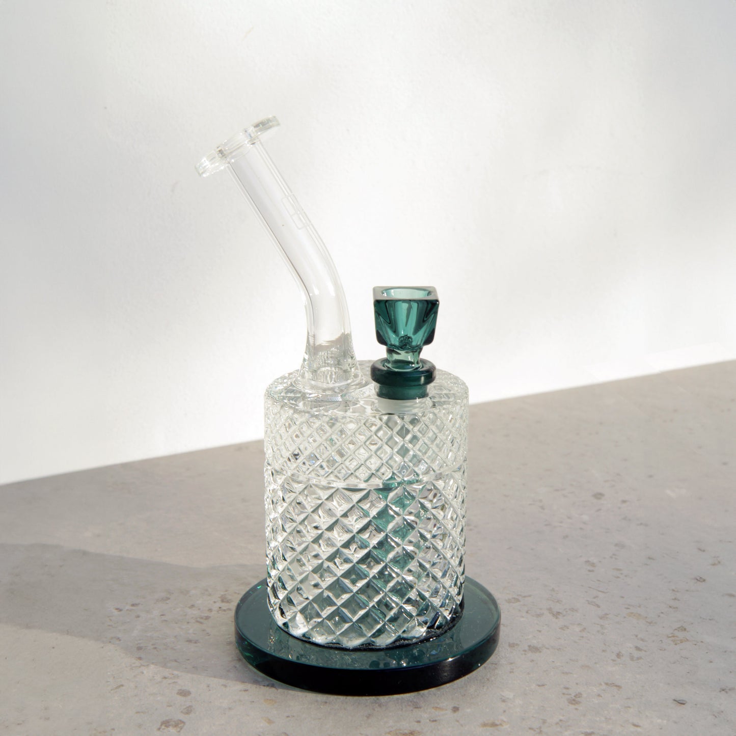 Twenties Collection Water Pipe | Teal