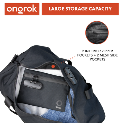 Carbon-lined Smell-Proof Duffle Bag