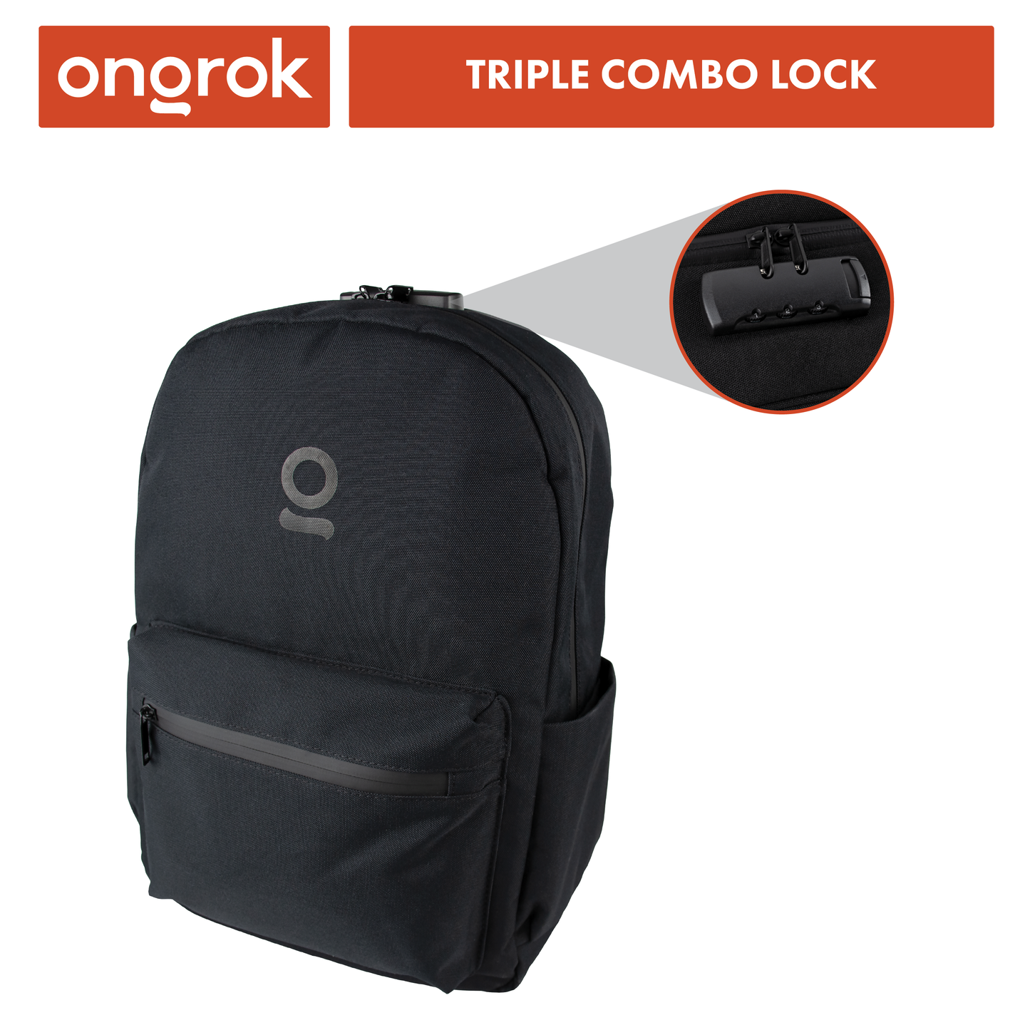 Carbon-lined Smell-Proof Backpack