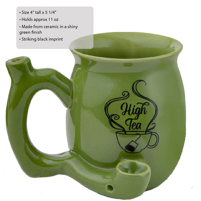 High Green Tea Mug Pipe