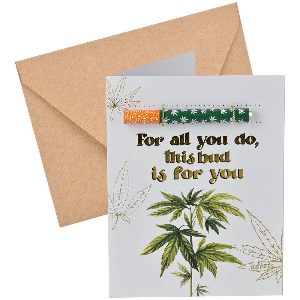 KushKards One Hitter Greeting Card