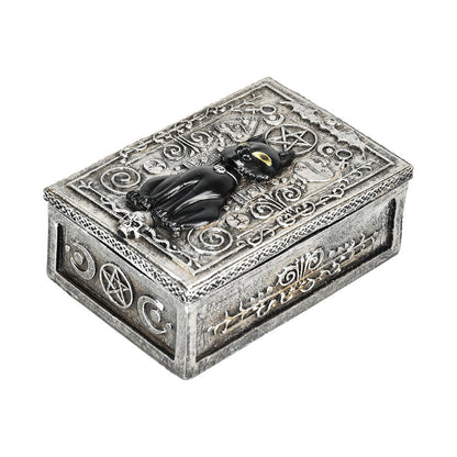 Cat Tarot Stash Box - 3.75"x5.5"