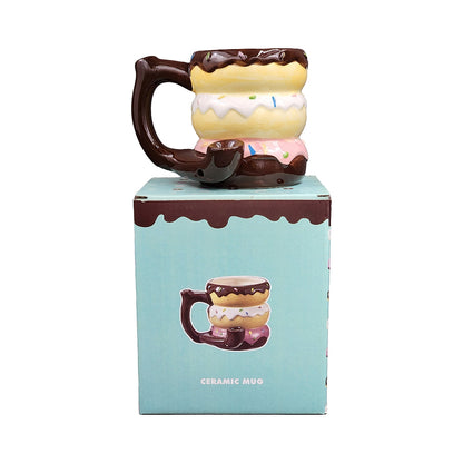 Donut Mug and Stash Jar Set