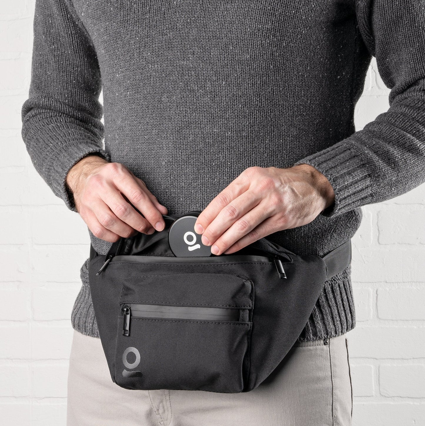 Carbon-lined Fanny Pack/Travel Pouch