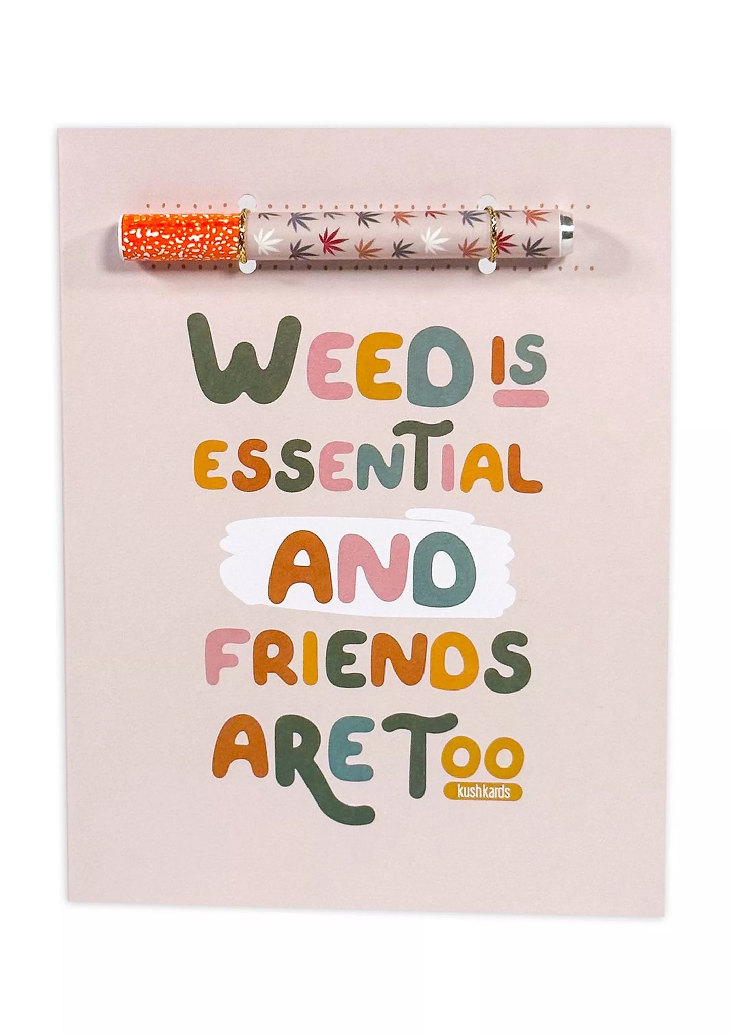 🤝 Essential Friends Cannabis Greeting Card