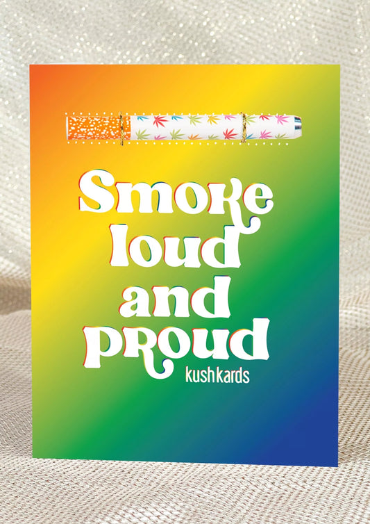 🏳️‍🌈 Loud Proud Pride Greeting Card