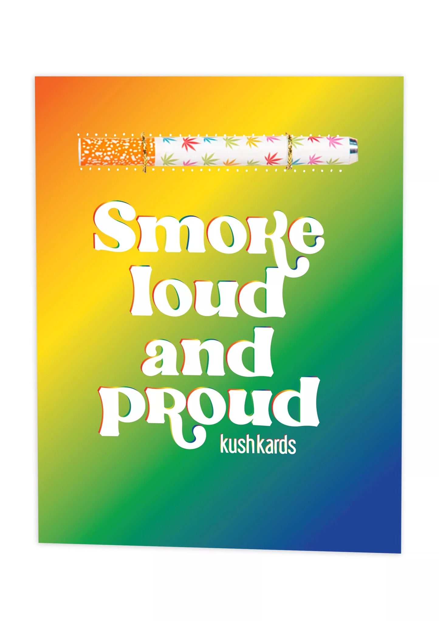 🏳️‍🌈 Loud Proud Pride Greeting Card