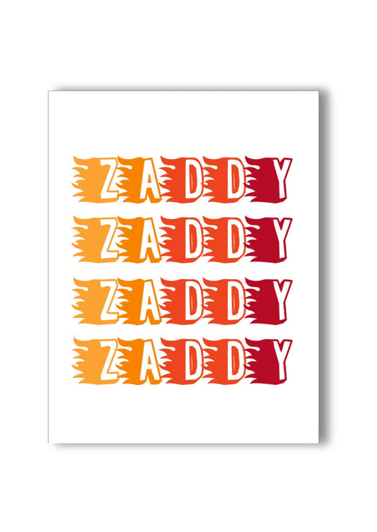 🔥 Zaddy Card