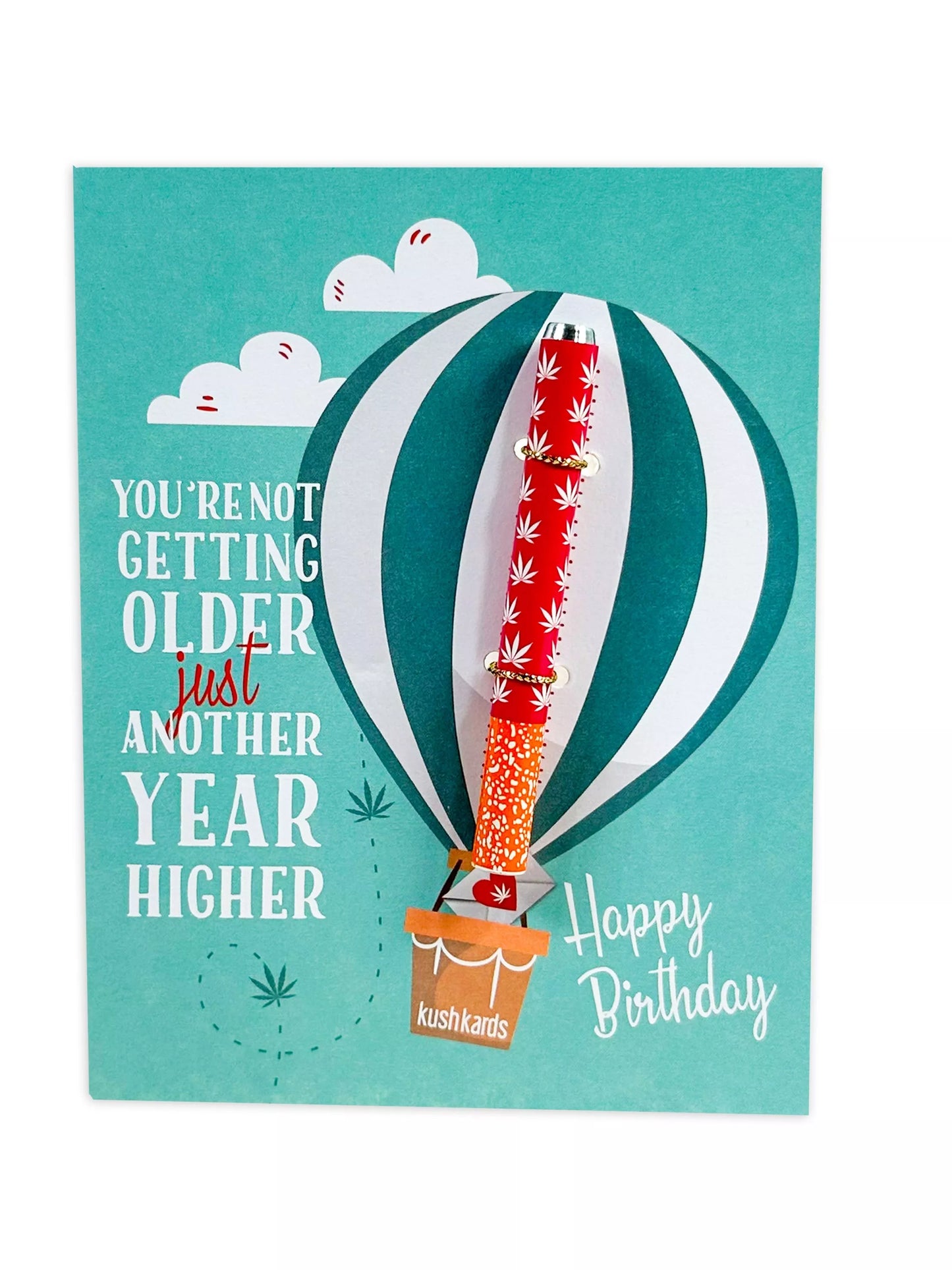 🎈Another Year Higher Birthday Cannabis Greeting Card